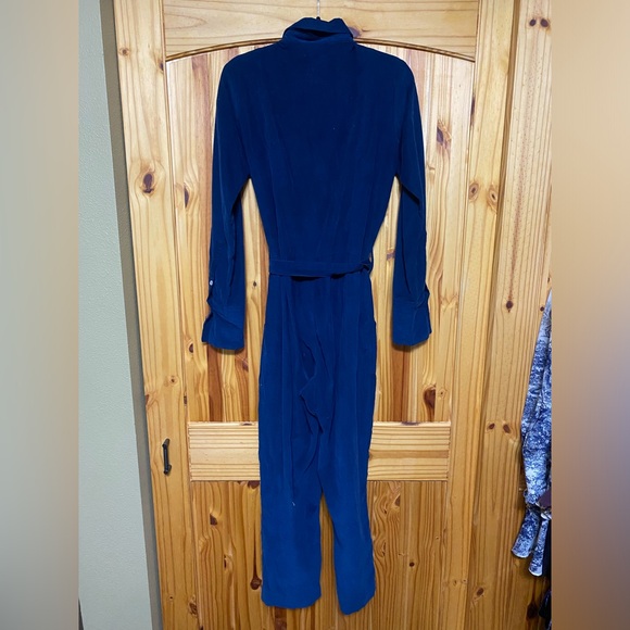 Rue Stiic blue corduroy Utility Jumpsuit - Picture 5 of 6